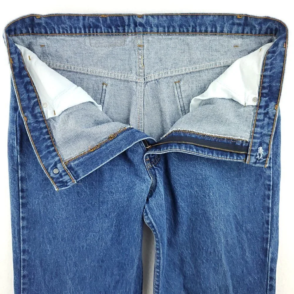 Levi's 517 Jeans Orange Tab Vintage USA Bootcut Denim Men's 